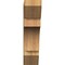 Ekena Millwork Westlake Slat Rough Sawn Bracket, Western Red Cedar, 6"W x 24"D x 24"H BKT06X24X24WTL06RWR - alternate 2